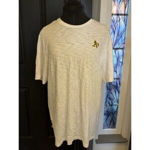 Tommy Bahama T Tee Lux Shirt Playa Ball White New SS Medium M A’s ⚾️